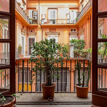 住宿加早餐酒店 Ruffo Di Bagnara Palazzo Monumentale 那不勒斯